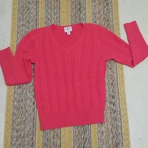 St John's Bay pink sweater